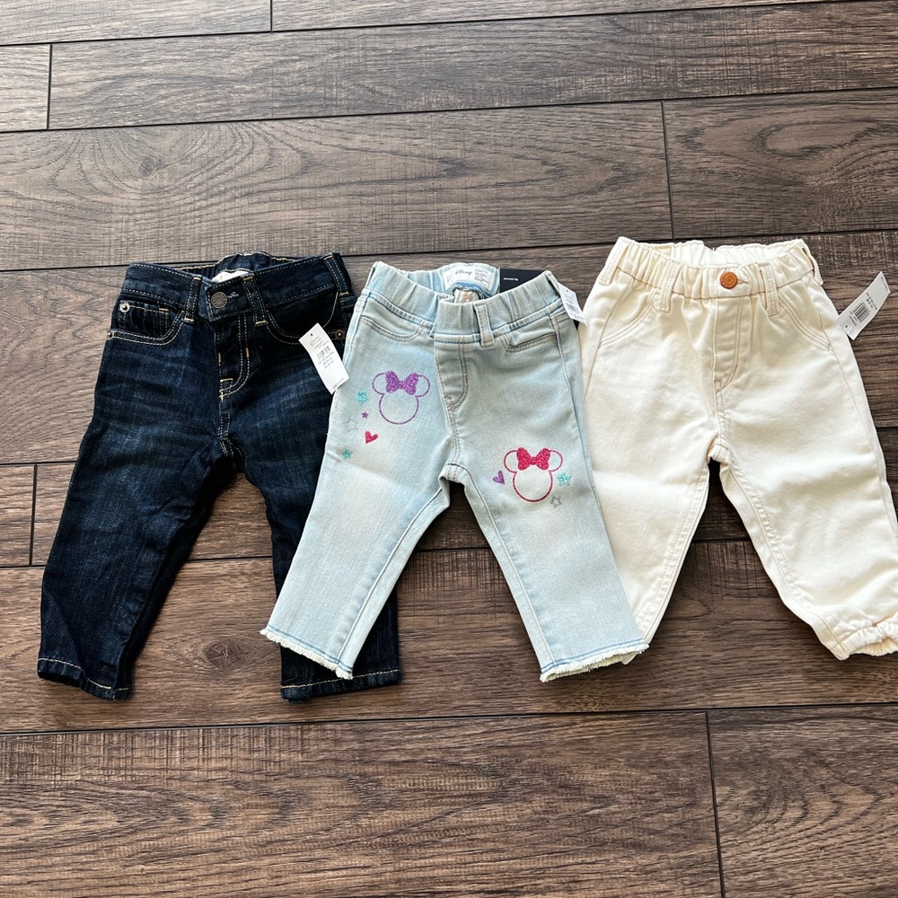 Toddler Girls Jeans 12-18 months